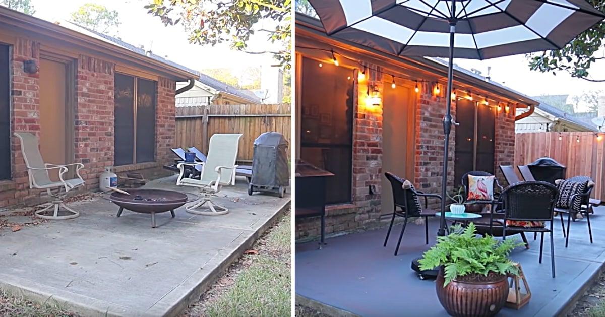 DIY Patio Makeover