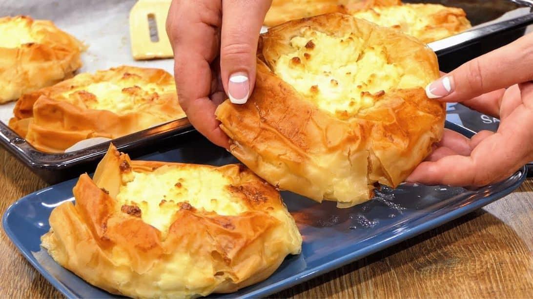 5-Ingredient Crunchy and Cheesy Breakfast Pastry
