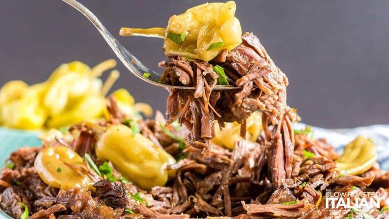 Easy 5-Ingredient Slow Cooker Mississippi Pot Roast Recipe