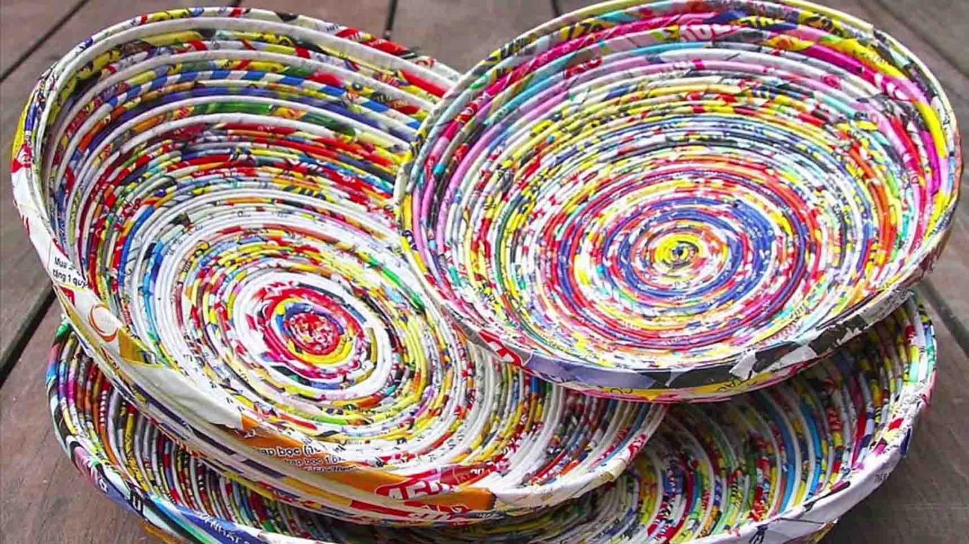 Easy DIY Magazine Bowls Tutorial