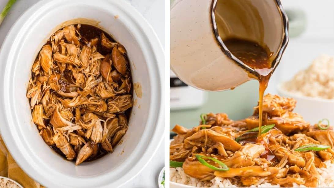 Super Easy Slow Cooker Teriyaki Chicken Recipe