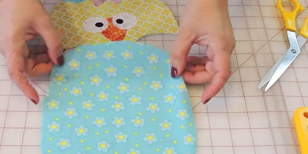 She Cuts An Oval Out Of Fabric And Makes An Item That Is A Must-Have For All Kitchens!