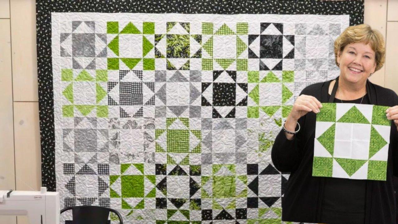 Half and Half Quilt With Jenny Doan