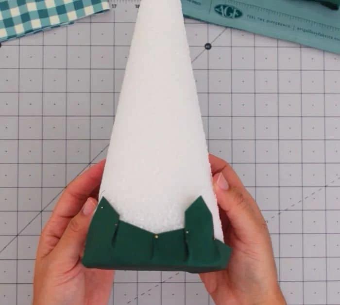 Easy DIY Fabric Christmas Tree Materials