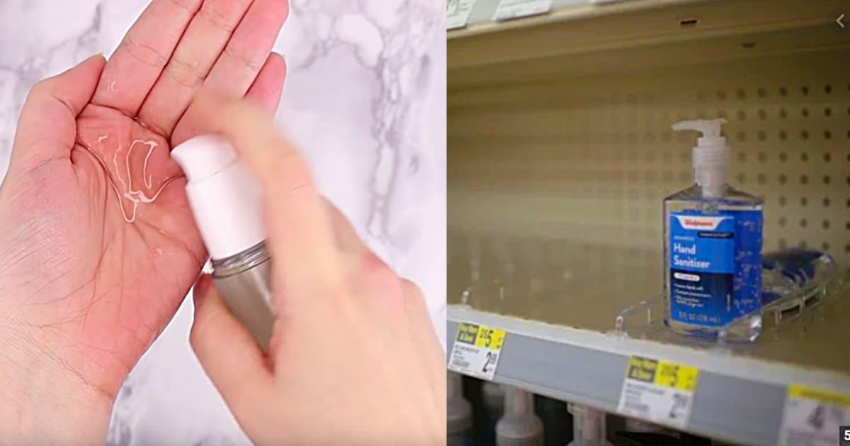How To Make Hand Sanitizer From The World Health Organization