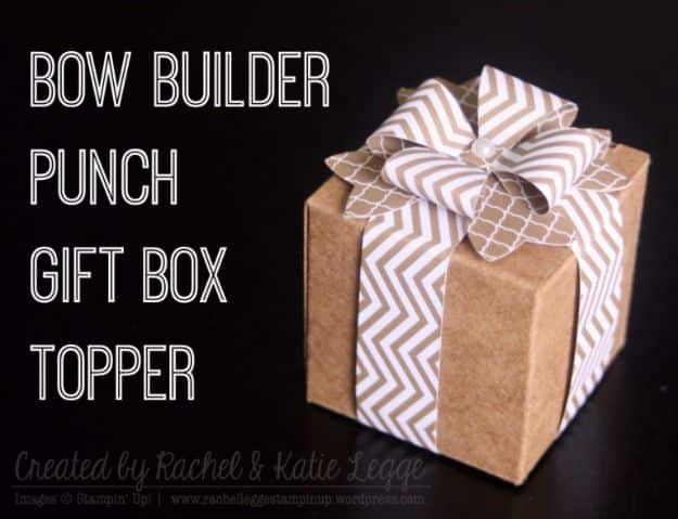 Punch Gift Box Topper, simple enough for a first attempt and proof a small idea can make a big difference