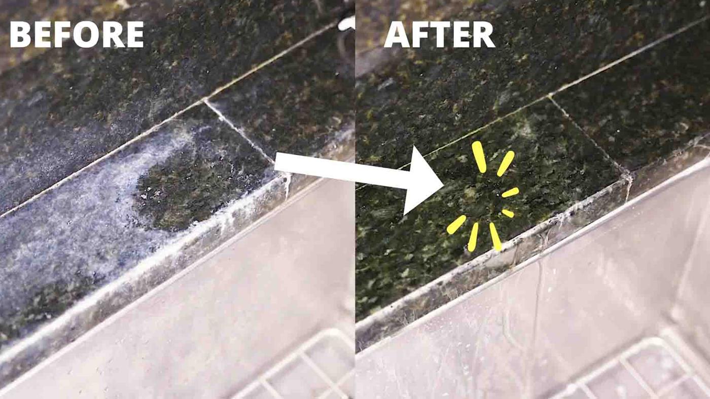 How To Remove Hard Water Stains From Granite Countertops