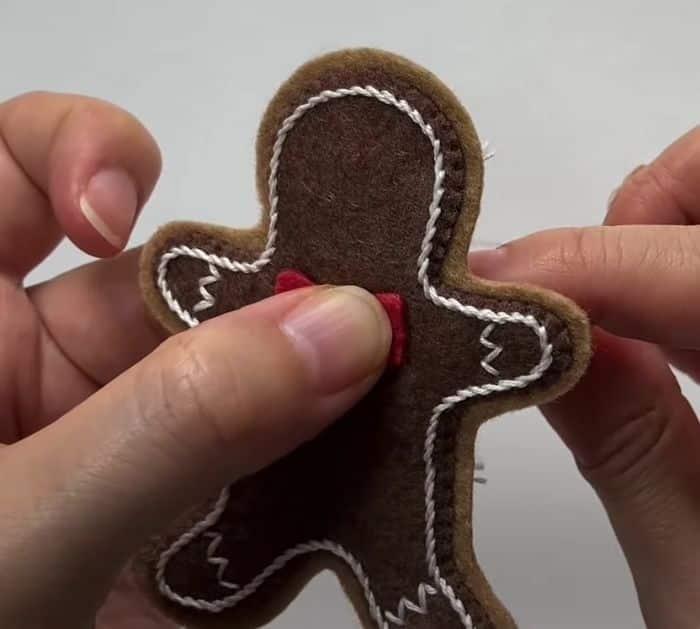 How to make Christmas ornament with felt