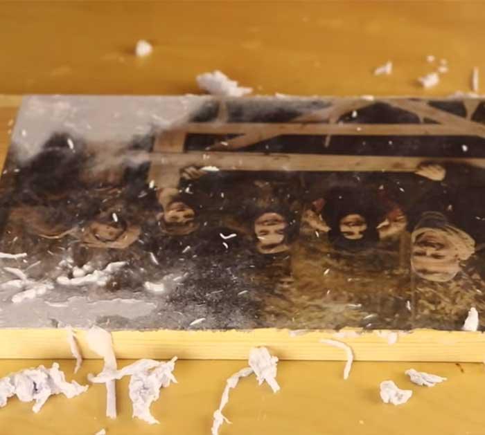 Wood Photo Transfer Hacks - Transfer A Photo To Wood