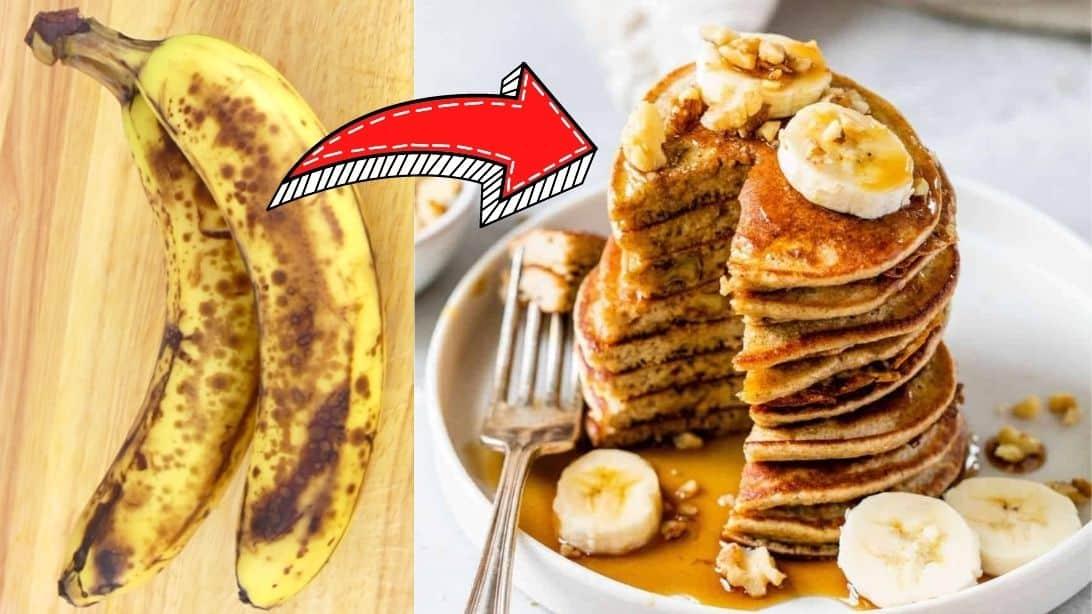Easy Banana Oatmeal Pancakes Recipe