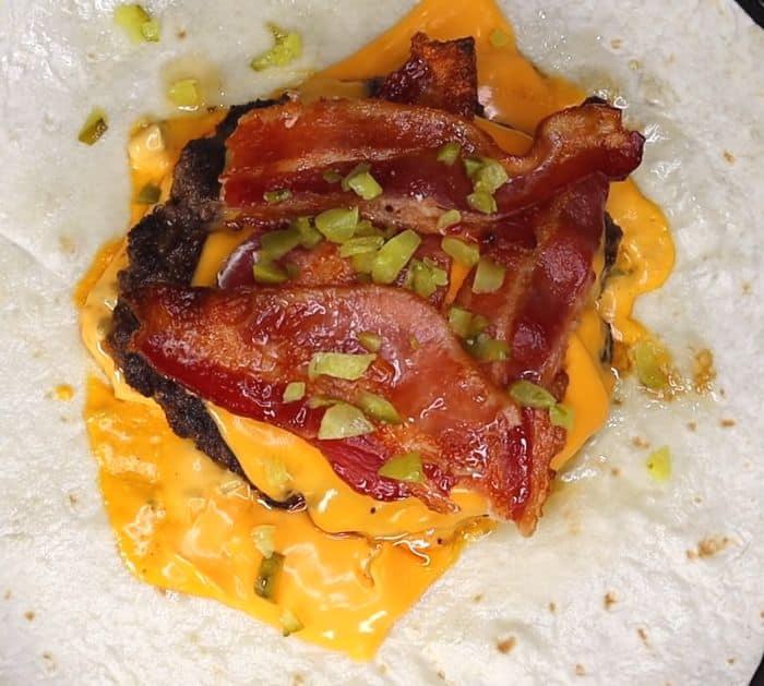 Cheeseburger Crunch Wrap Better Than Taco Bell Instructions