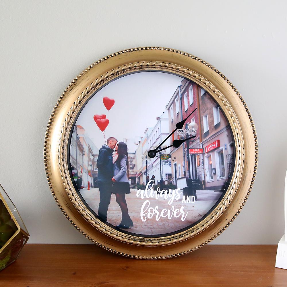 Personalized Photo Wall Clock, a popular choice on this list and a gift idea for mom that looks far pricier than it is