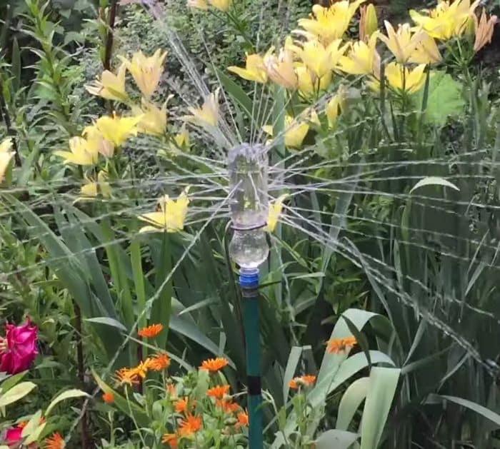 Easy DIY Sprinkler Using a Plastic Bottle