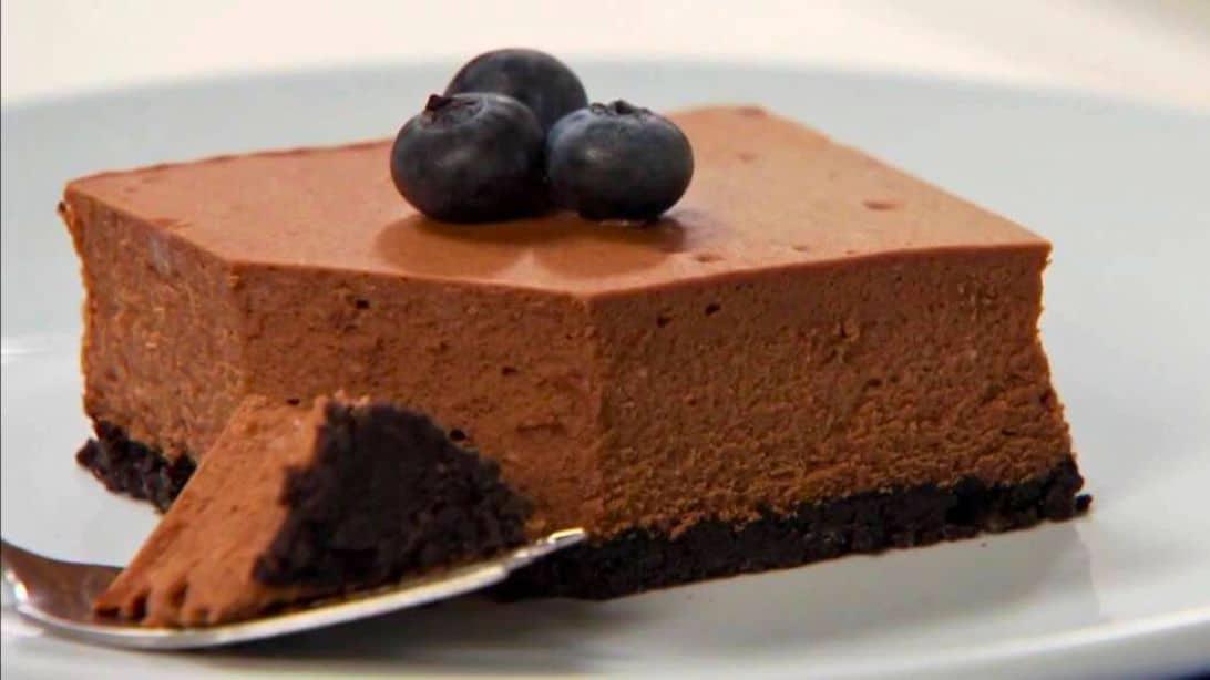 Philadelphia Double Chocolate Cheesecake