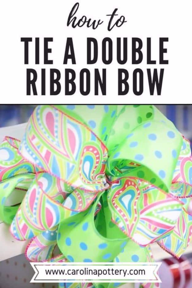 Double Ribbon Bow, a DIY gift bow, fast enough to try tonight and proof a small idea can make a big difference