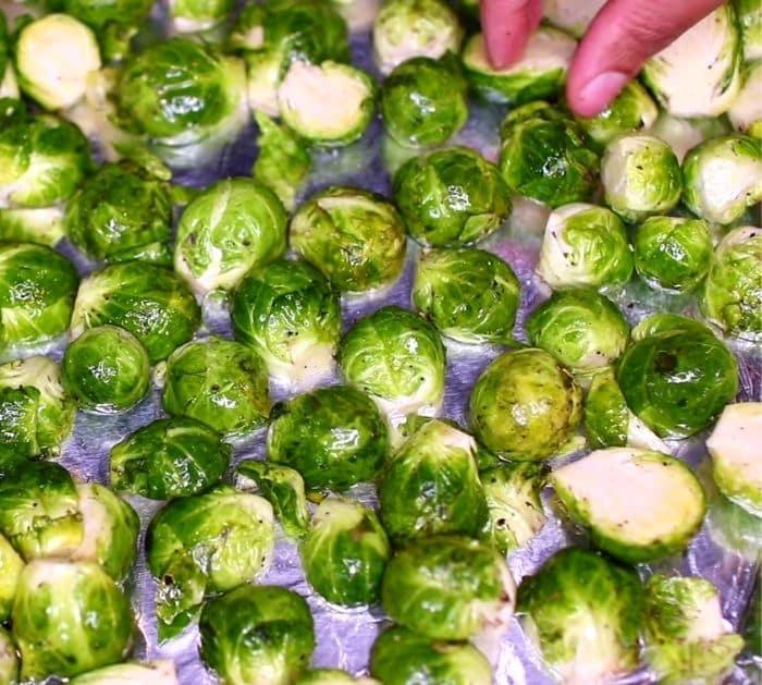 Honey Balsamic Roasted Brussels Sprouts Recipe