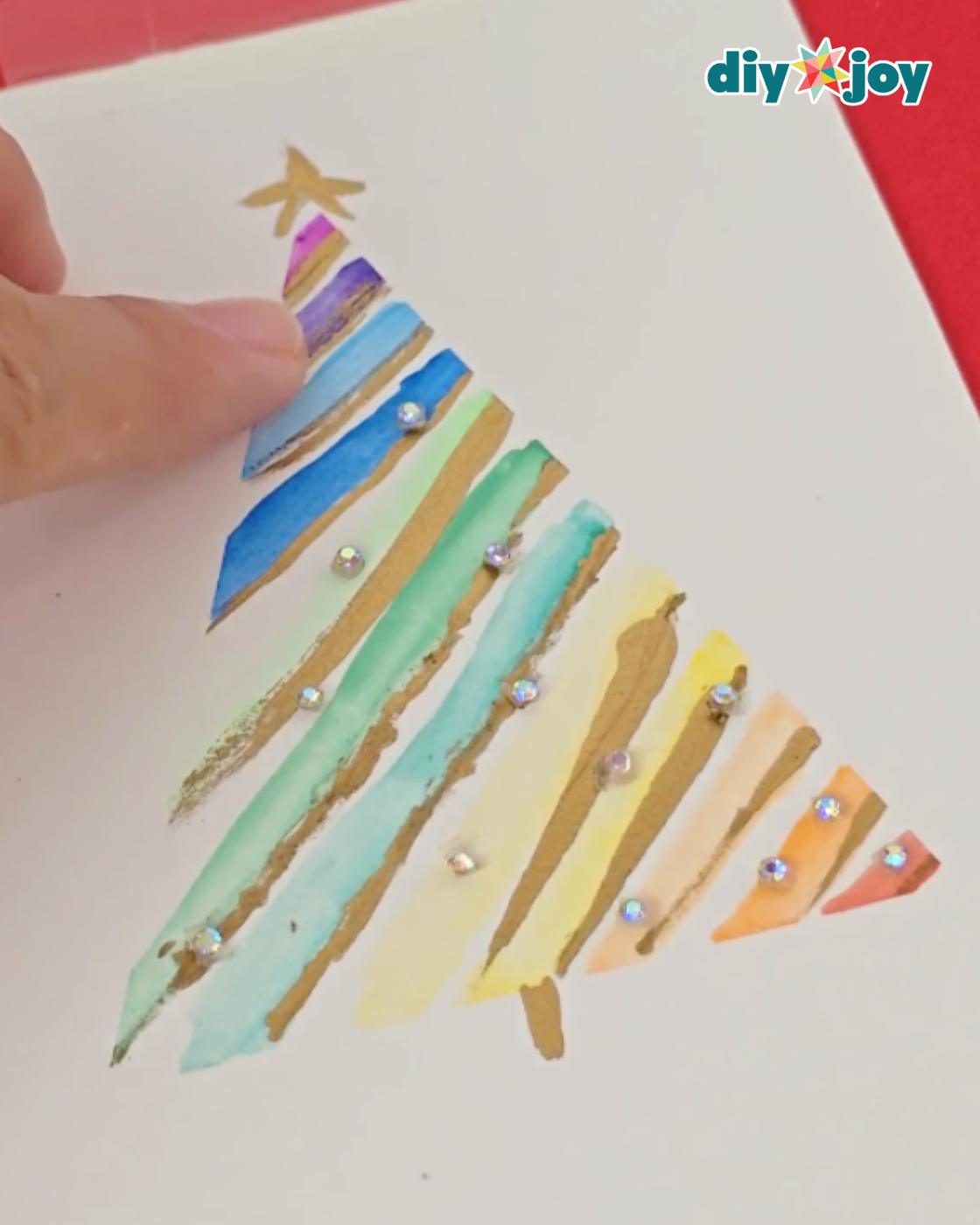 Step-by-Step Watercolor Christmas Card Tutorial