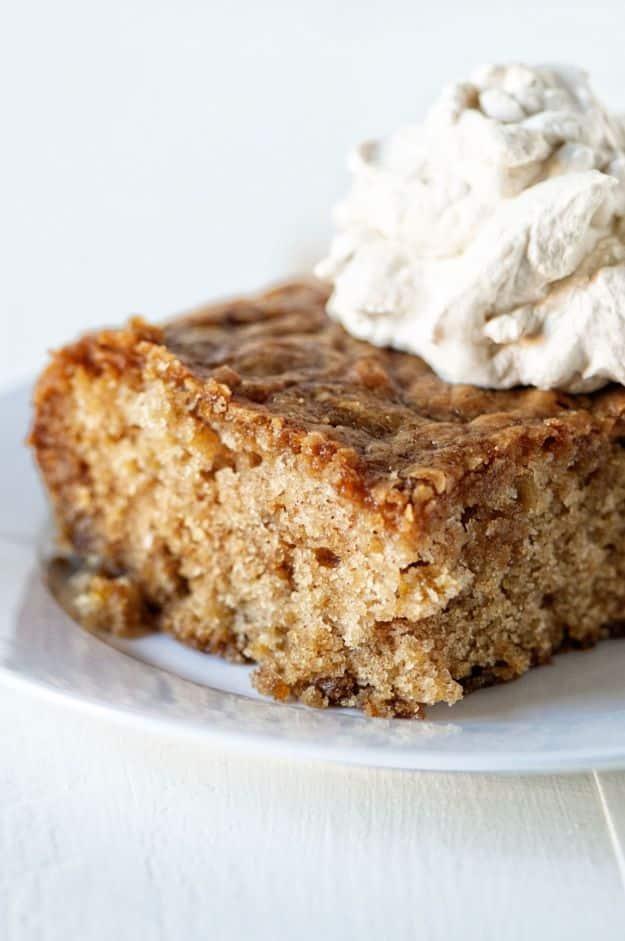 Fireball Whiskey Recipes - Fireball Glazed Fresh Apple Cake - Fire ball Whisky Recipe Ideas - Pie, Desserts, Drinks, Homemade Food and Cocktails - Easy Treats and Christmas Dishes