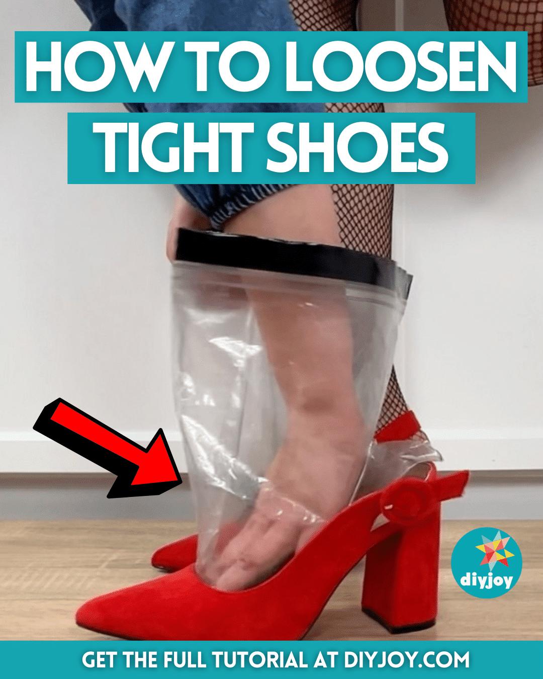 How to Loosen Tight Shoes