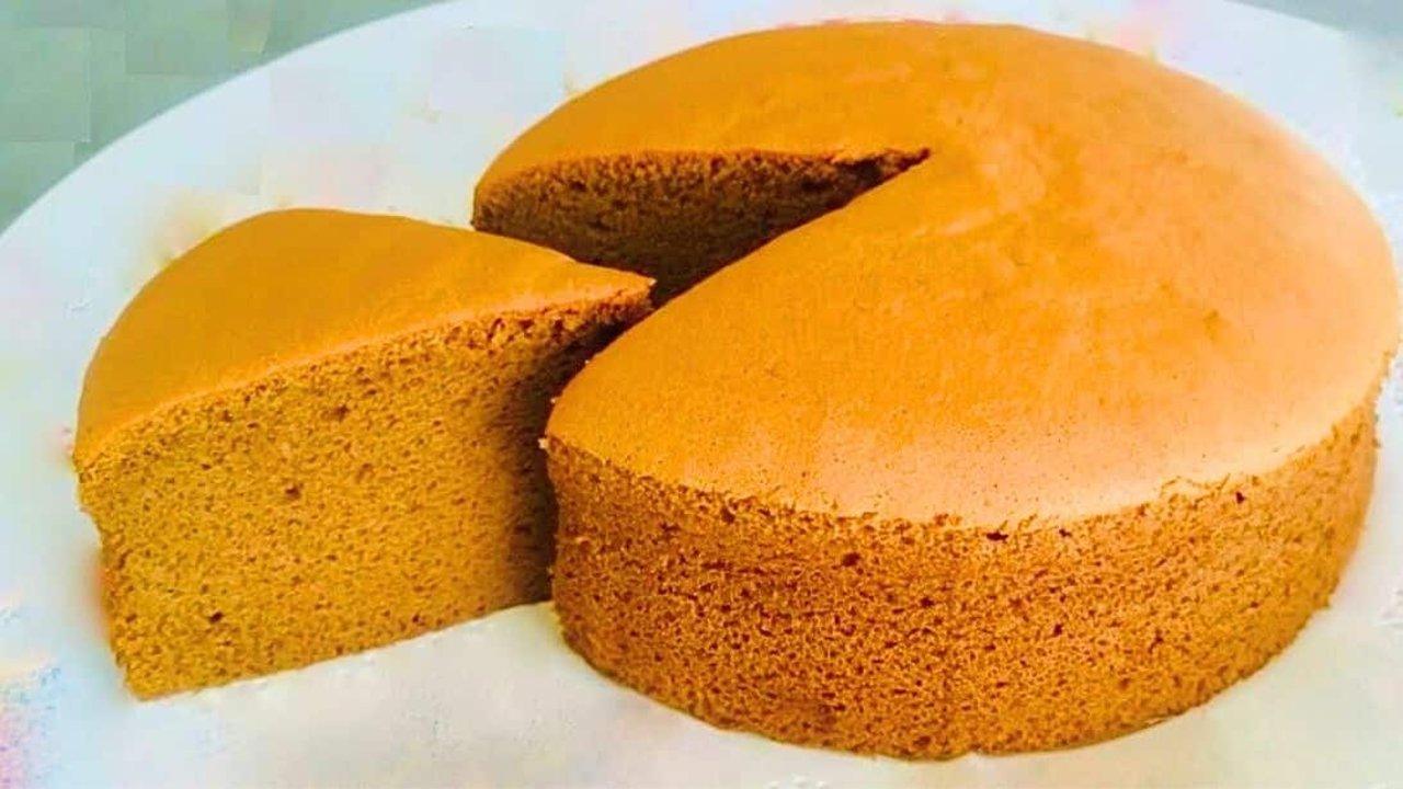 Easy & Fluffy Coffee Sponge Cake Recipe