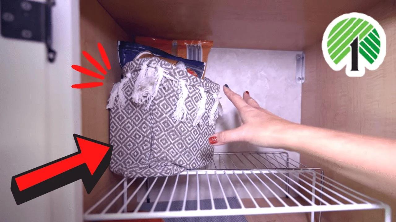 5 DIY Dollar Tree Small Space Organizing Hacks