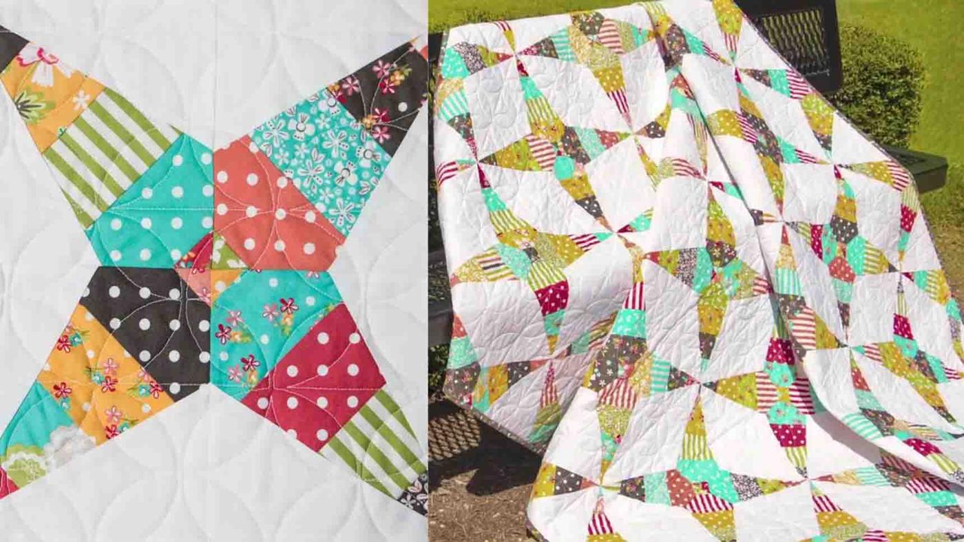 Firecracker Quilt Block Pattern Tutorial
