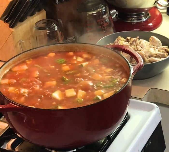 How to Make Old School Chicken and Vegetable Soup