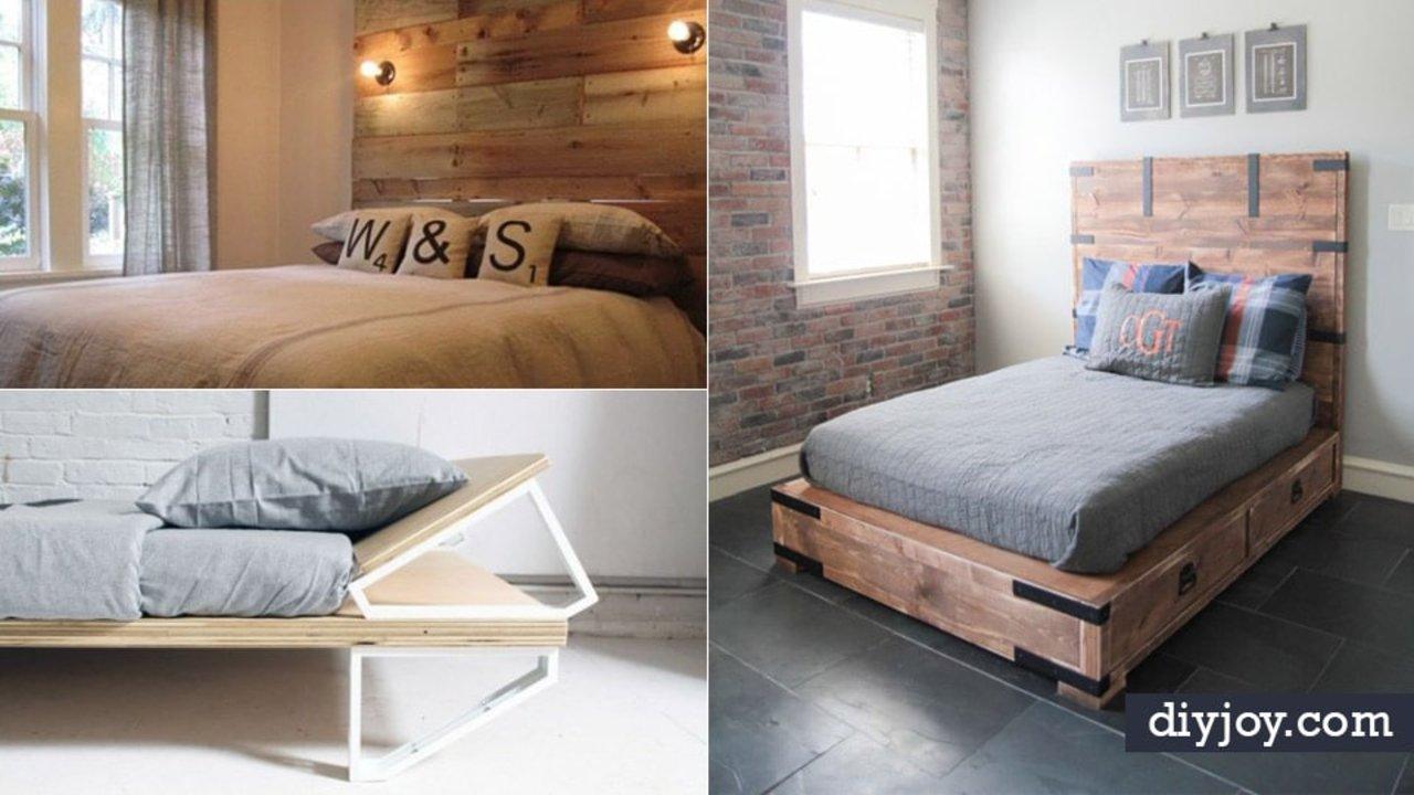 21 DIY Bed Frames to Build for Your Bedroom