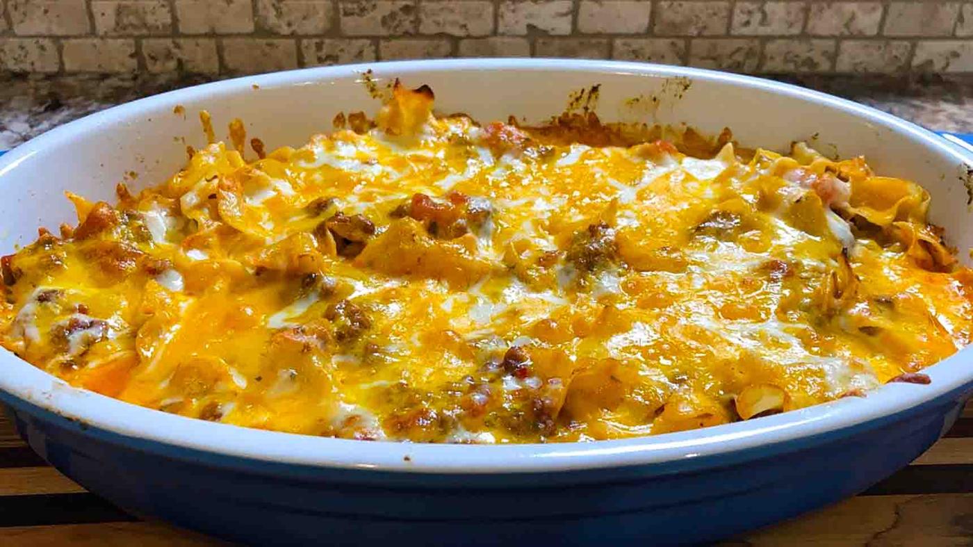 Quick & Easy Ground Beef Casserole Recipe
