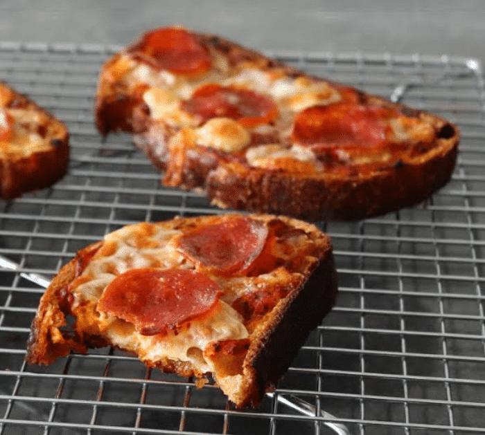 Easy Bread & Butter Pizza Recipe