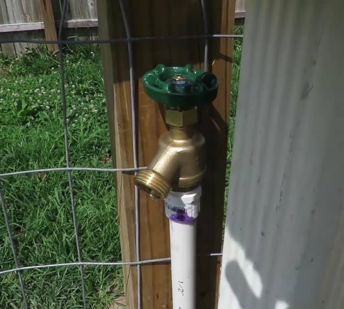 How To Install A Water Spigot