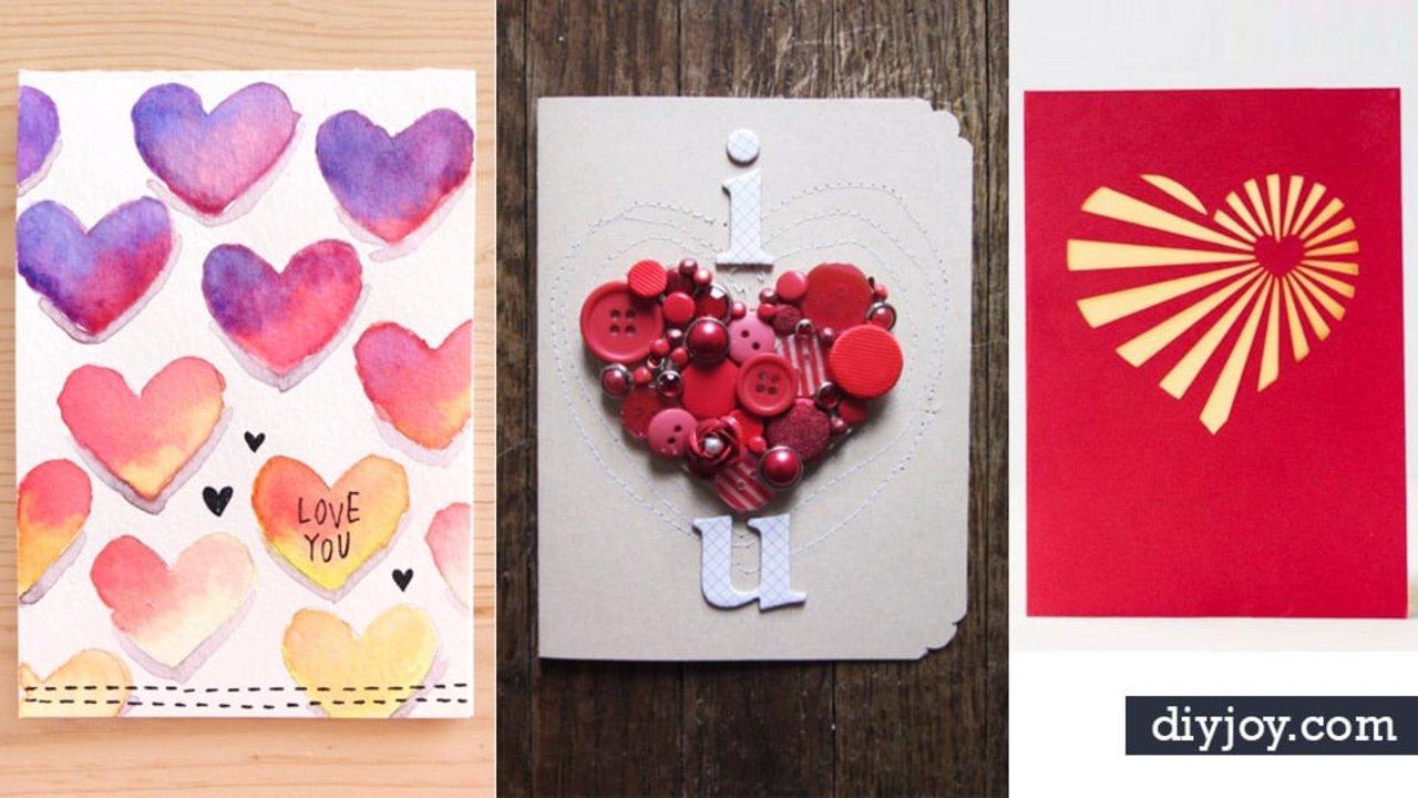 34 Thoughtful Handmade Valentines Cards