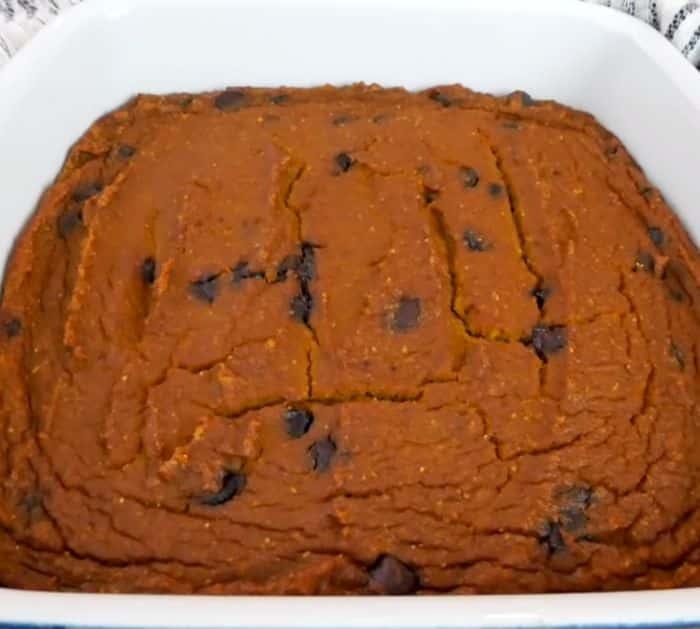 One Bowl Pumpkin Pie Bars Instructions