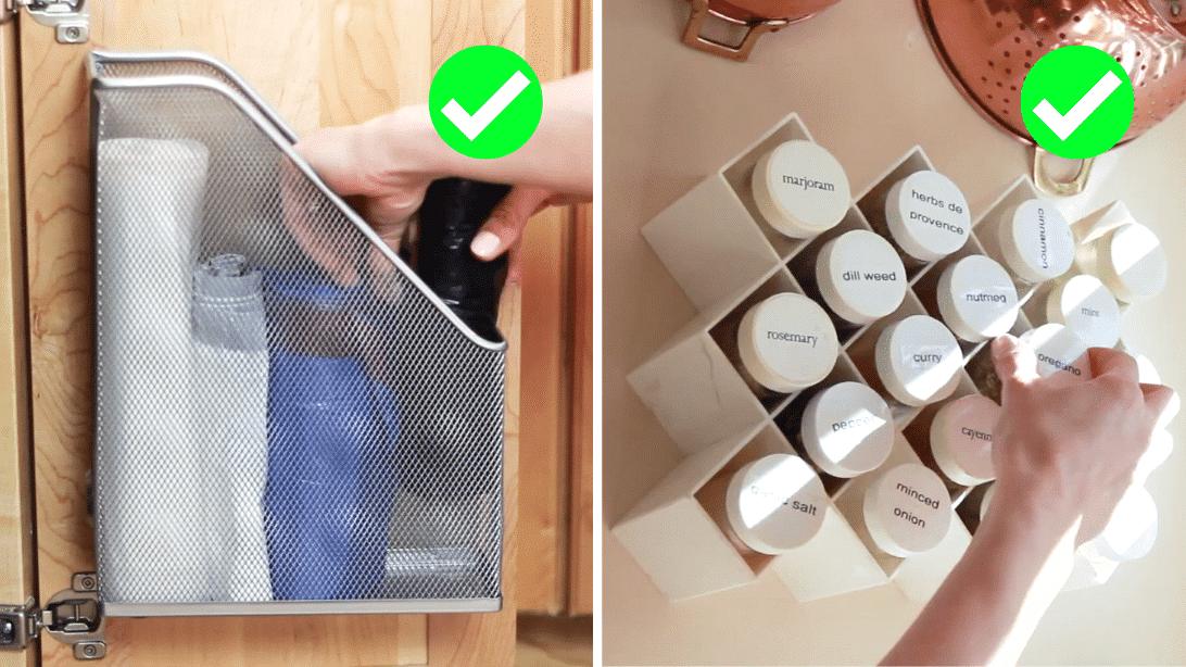 4 Kitchen Storage Tips & Hacks