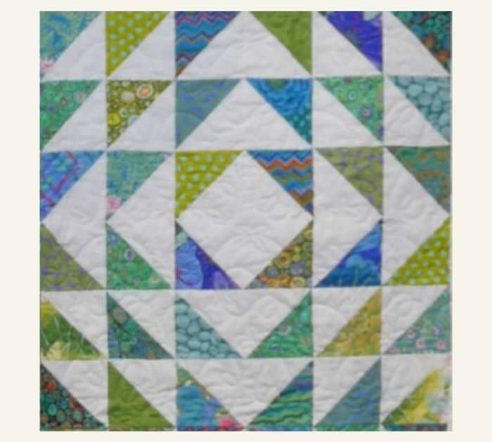 How to Make Tranquil Triangles Quilt