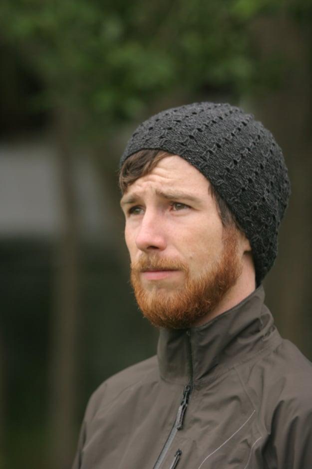 Reversible Biking Hat, easy to fit into a free afternoon and a great fix using stuff you already have on a shelf