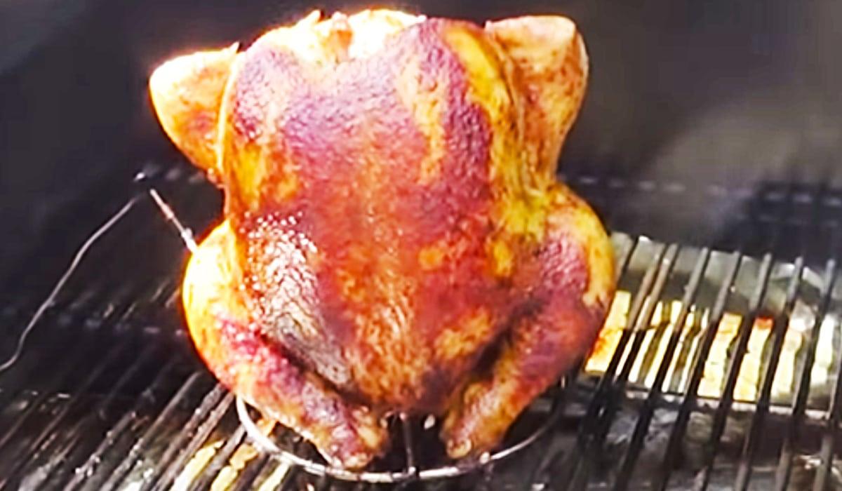 Smoked Beer Can Chicken Recipe