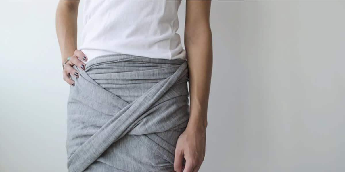 DIY Wrap Skirt is So Fashionable and Easy!