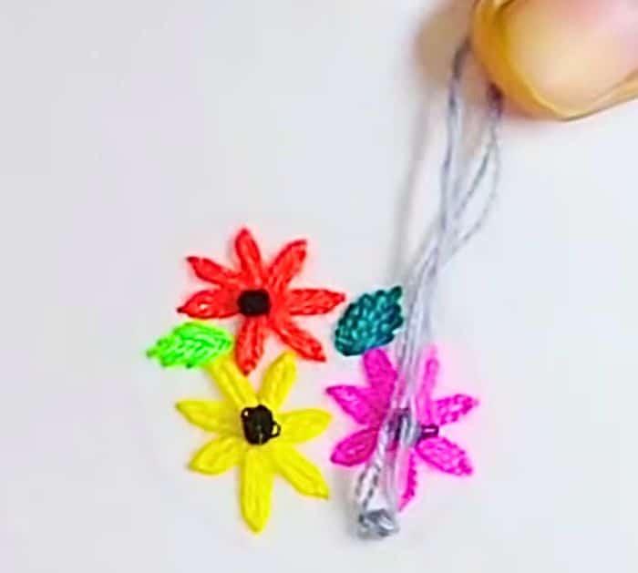 Easy Embroidered Button Tutorial