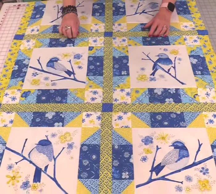 Easy To Make Fat Quarter-Friendly Sunshine Quilt