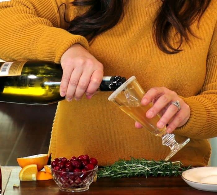 Easy Cranberry Mimosa Recipe