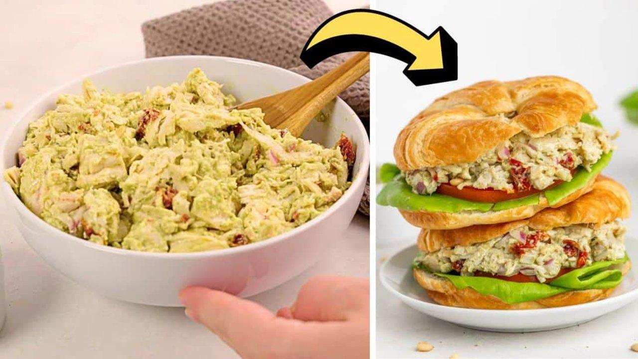Easy-to-Make Delicious Pesto Chicken Salad