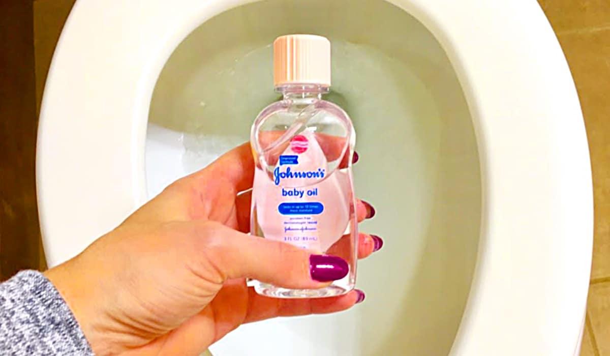 Get Rid Of Urine Smell With Baby Oil