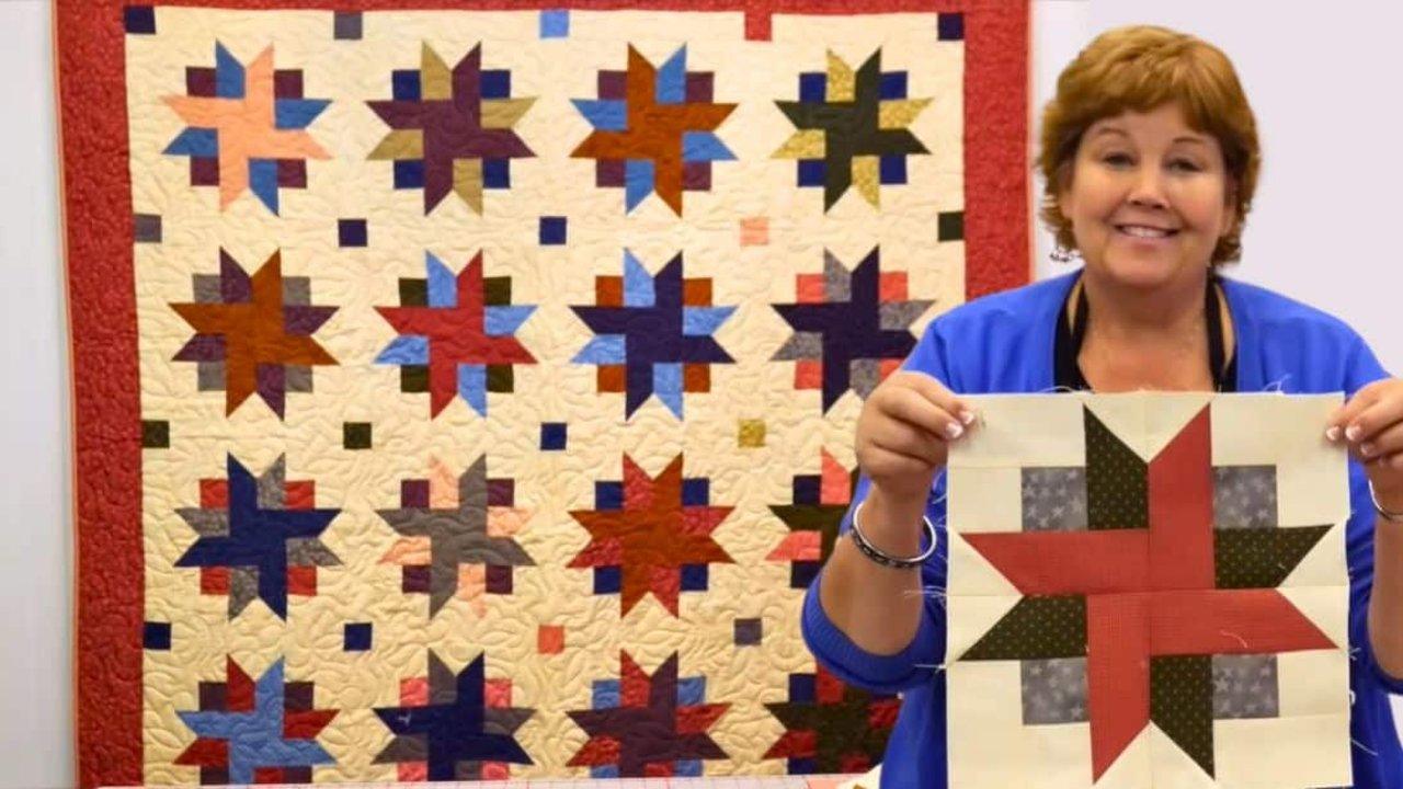 Ribbon Star Quilt With Jenny Doan