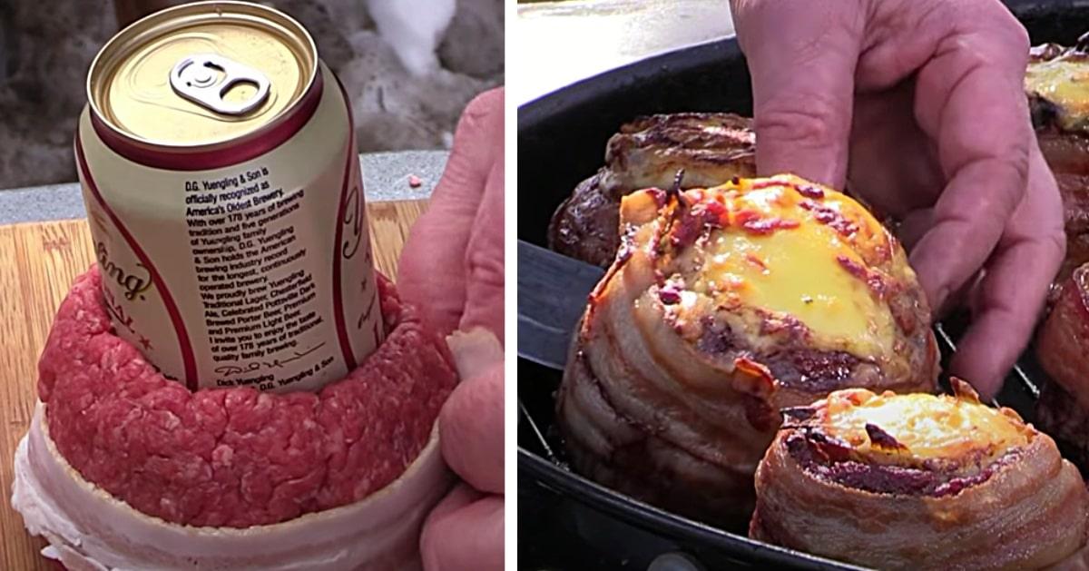 Beer Can Burger Recipe