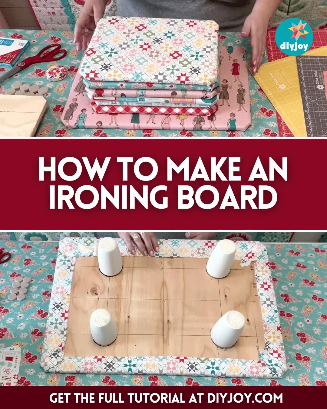 How to Make DIY Ironing Boards in Any Size