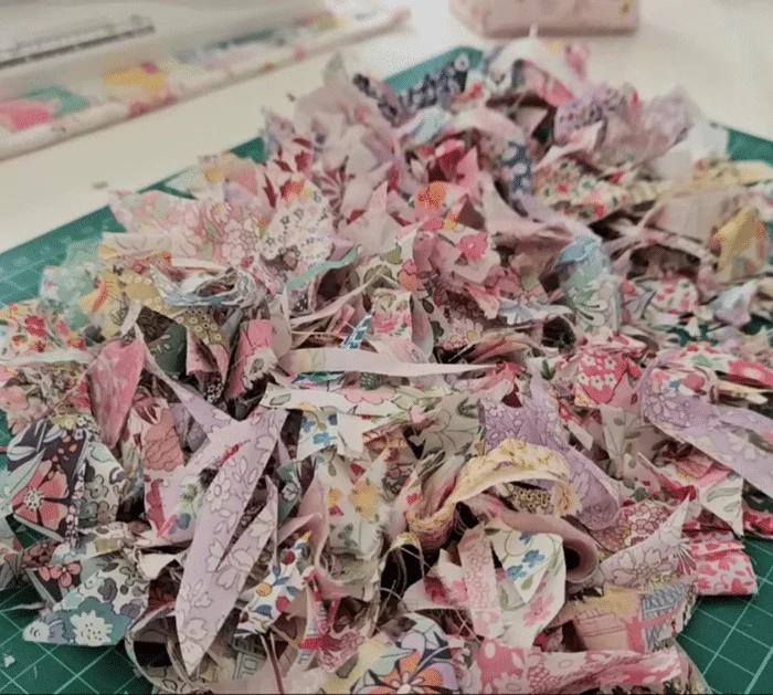 Materials for Confetti Crumb Quilt
