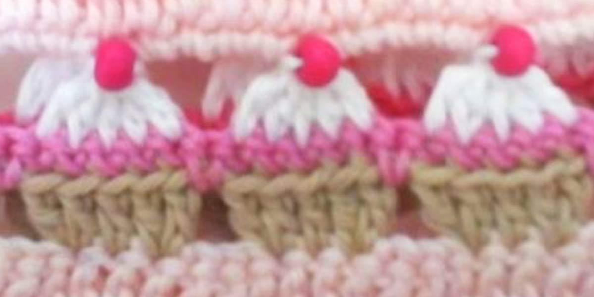 She Easily Crochets A Design Of Something We All Love…Watch How!