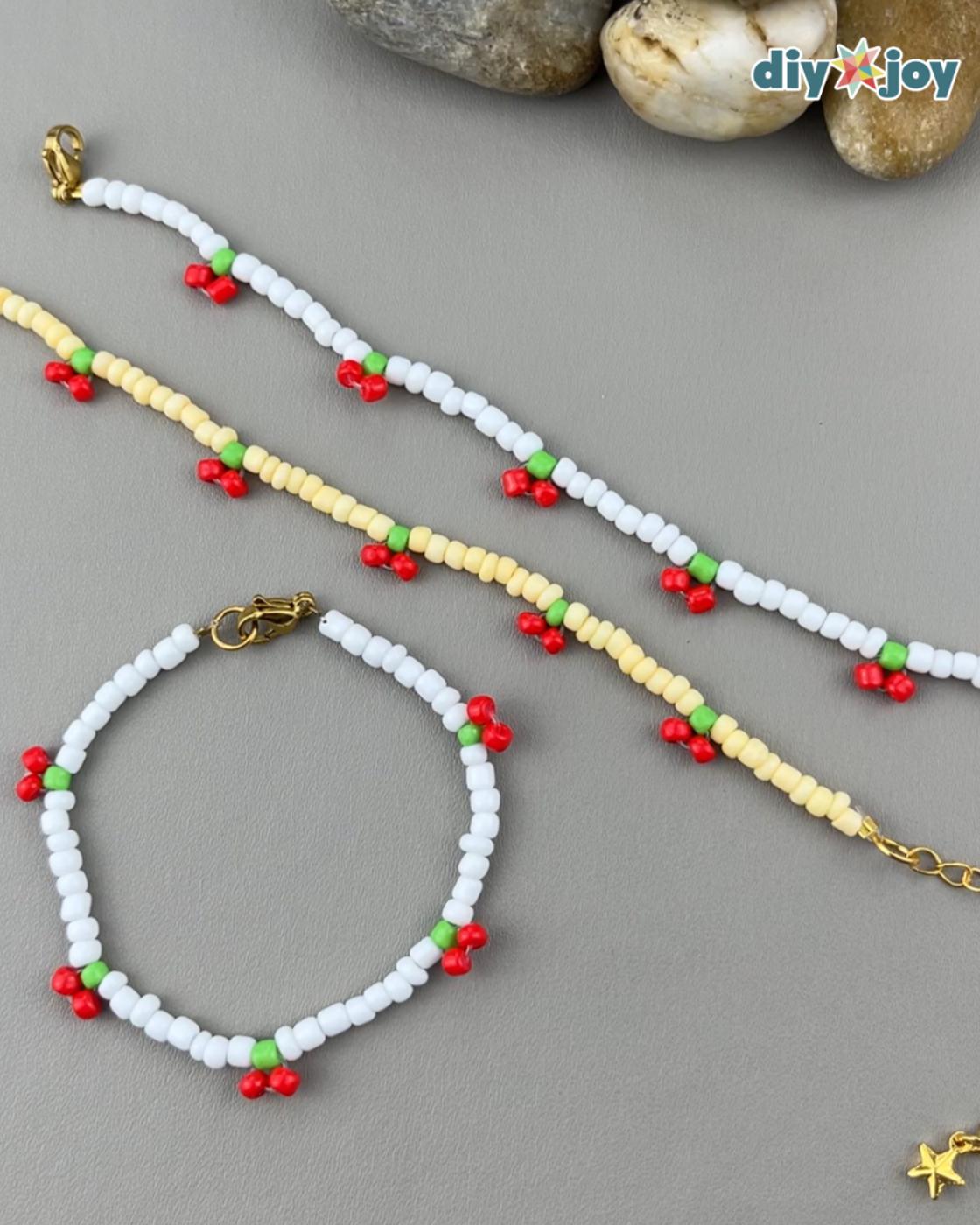 Gift — 5. cherry bead bracelet