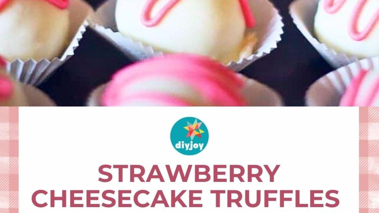 Strawberry Cheesecake Truffles Recipe